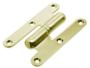 Cerniera Paumelles Bordo Tondo mm.100x60 OL-Ottone Lucido SX  e DX  Bonel